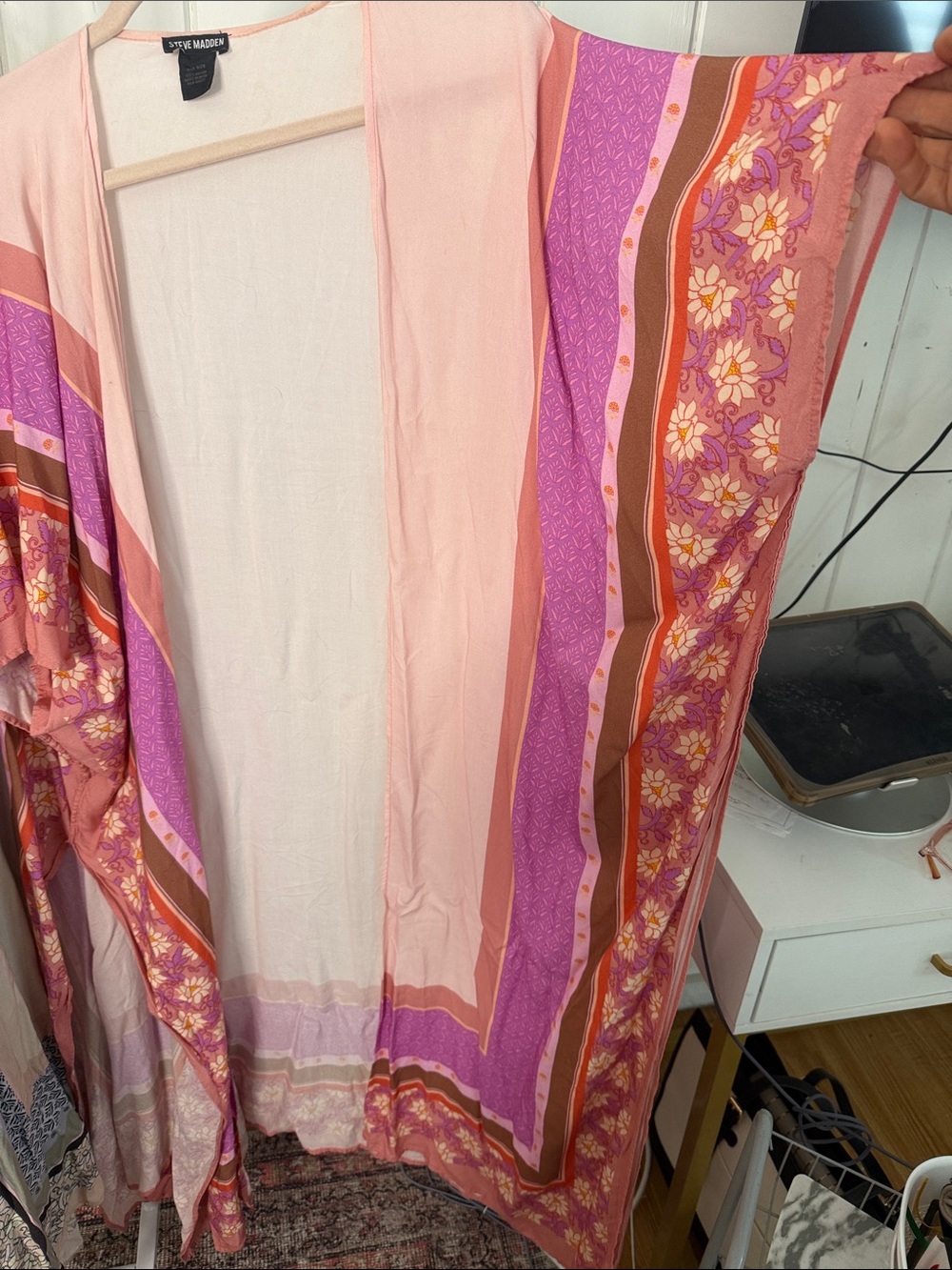 Steve Madden Swim Cover Up (pink)